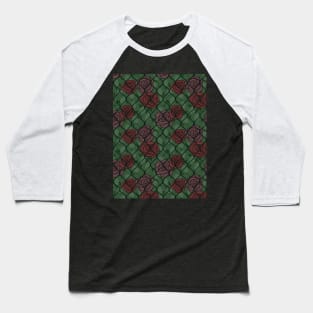 Chain Link Fence (Rosebush) Baseball T-Shirt